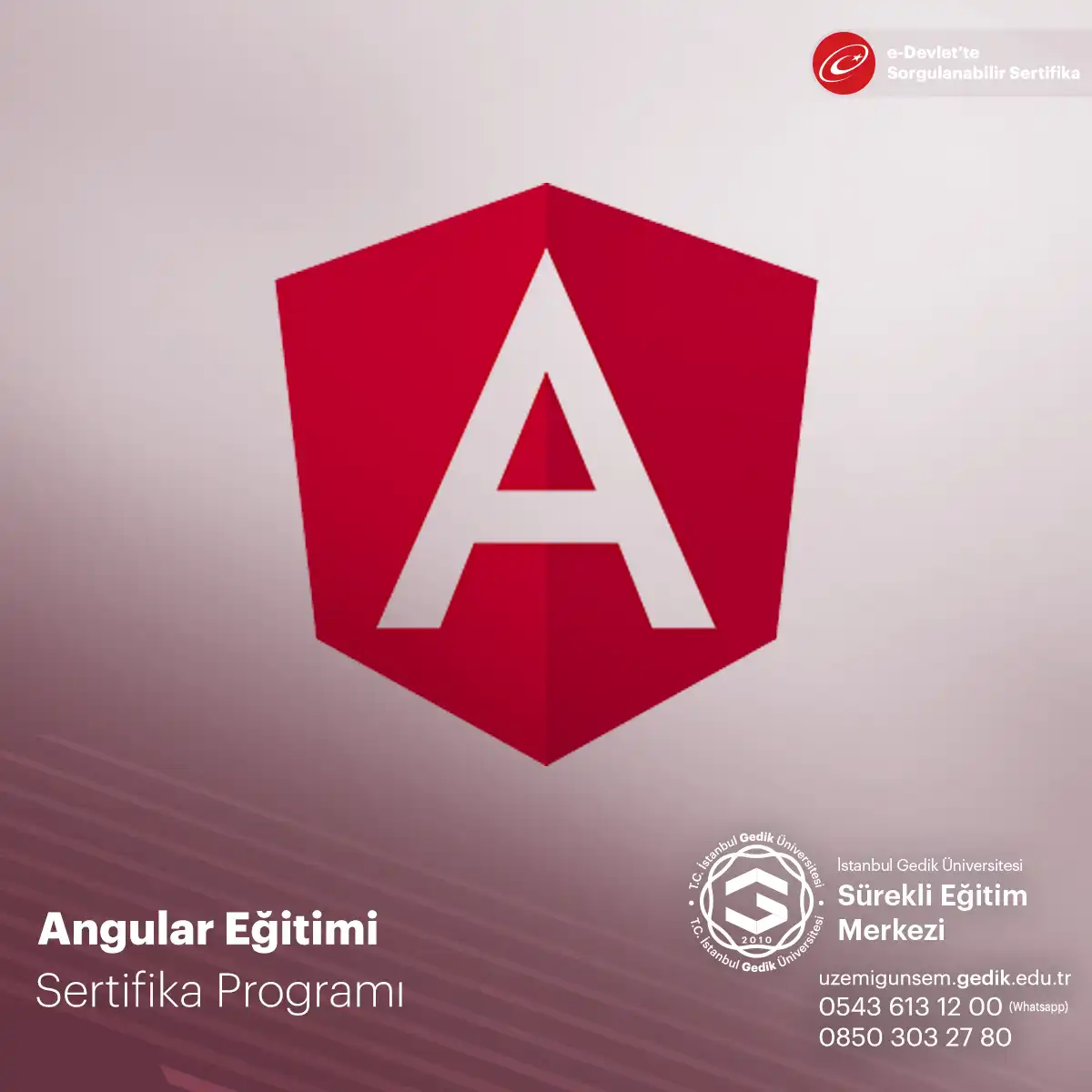 Angular Eğitimi Sertifika Programı